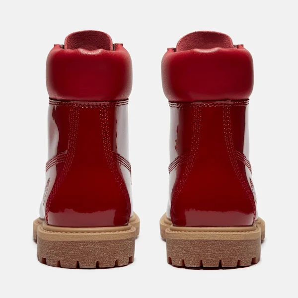 Premium waterdichte 6-Inch Boot van lakleer voor dames Premium waterdichte 6-Inch Boot van lakleer voor dames