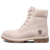 Premium waterdichte wandellaarzen met veters “Lichtroze”
