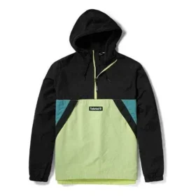 Pullover windjas “Zwart Groen”