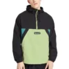 Pullover windjas “Zwart Groen”