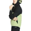 Pullover windjas “Zwart Groen”
