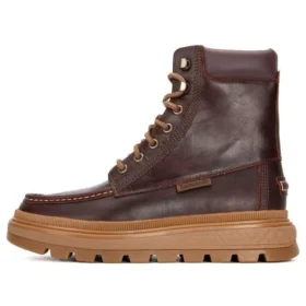 Ray City Moc Toe Chukka-laarzen “Bruin Regenerative Leather”