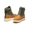 Raywood 6-Inch EK+ waterdichte laarzen “Tarwe Nubuck met groen”