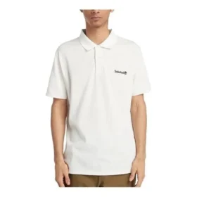 Retro wit vochtafvoerend Poloshirt “White”