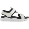 Ripcord Sandalen met dubbele band “White”