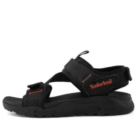 Ripcord sandalen met dubbele band “Zwart”