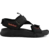 Ripcord sandalen met dubbele band “Zwart”