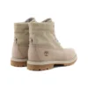 Roll Top Laarzen Basic “Beige met lichtgrijs”