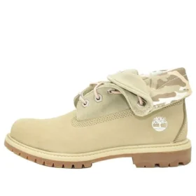Roll Top Laarzen Basic “Groen en lichtgroen camouflage”