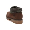 Roll Top Mid-Top laarzen “Bruin-groene camouflageprint”