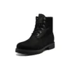 Roll Top Treadlight Wide-Fit laarzen “Zwart Nubuck”