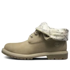 Roll Top Wide Fit Laarzen Basic “Beige White Camouflage”