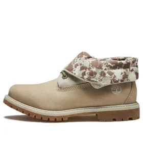 Roll Top Wide-Fit laarzen “Wheat Brown”