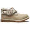 Roll Top Wide-Fit laarzen “Wheat Brown”