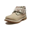 Roll Top Wide-Fit laarzen “Wheat Brown”
