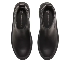 Roxie Lane Chelsea-laars “Zwart Full-Grain”