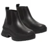 Roxie Lane Chelsea-laars “Zwart Full-Grain”