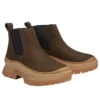 Roxie Lane Chelsea-laarzen “Donkerbruin nubuck”