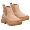 Roxie Lane Chelsea-laarzen “Lichtbeige nubuck”