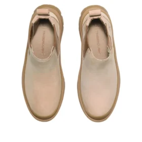 Roxie Lane Chelsea-laarzen “Lichtbeige nubuck”