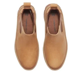 Roxie Lane Chelsea-laarzen “Medium Bruin Full-Grain”