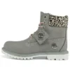 Safari Cheetah 6-Inch Boot “Grijs en cheetahprint”