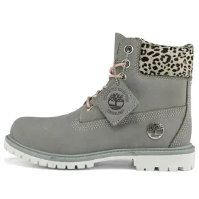 Safari Cheetah 6-Inch Boot “Grijs en cheetahprint”