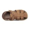 Sandalen met dubbele band