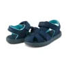 Sandalen met dubbele band