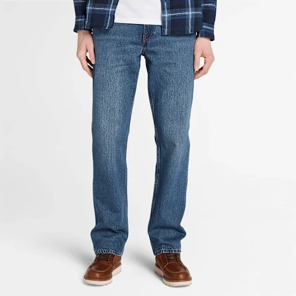 Sandown rechte denim broek voor heren Sandown rechte denim broek voor heren