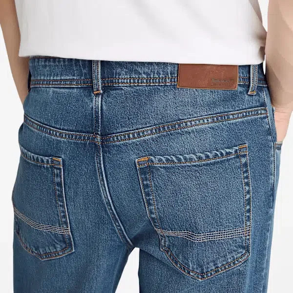 Sandown rechte denim broek voor heren Sandown rechte denim broek voor heren