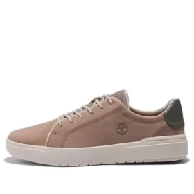 Seneca Bay Leather Trainer “Beige”