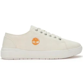 Seneca Bay stoffen oxfordschoenen “White”