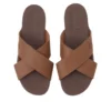 Seton Bay Cross Strap Sandalen “Bruin”