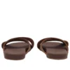 Seton Bay Cross Strap Sandalen “Bruin”