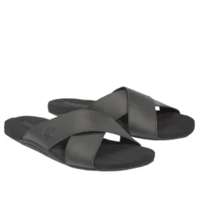 Seton Bay Cross Strap Sandalen “Zwart”