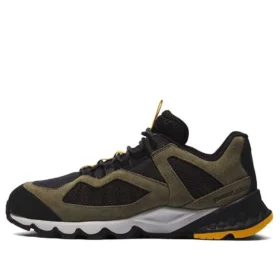 Solar Wave leren Sneakers “Zwart”