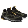 Solar Wave leren Sneakers “Zwart”