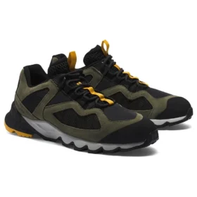 Solar Wave leren Sneakers “Zwart”