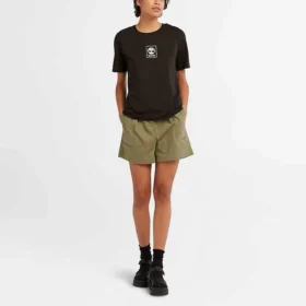 Stack Logo Regular T-shirt “Zwart”