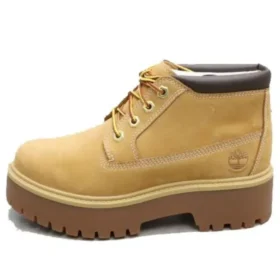 Stone Street Mid Lace Up waterdichte chukka-laarzen “Tarwe Nubuck”