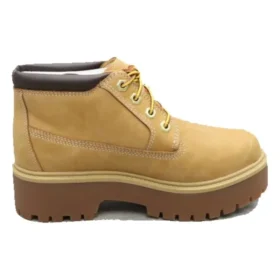 Stone Street Mid Lace Up waterdichte chukka-laarzen “Tarwe Nubuck”