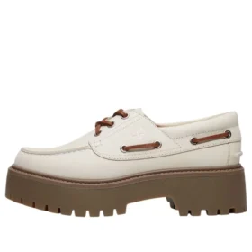 Stone Street Platform Boot “Off-White Nubuck”