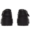 Stone Street Platform Buckle “Zwart Full Grain”