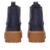 Stone Street Platform “Dark Blue Full Grain”