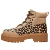 Stone Street platformlaarzen “Leopard Print”