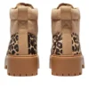 Stone Street platformlaarzen “Leopard Print”