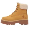 Stone Street warm gevoerde waterdichte laars “Tarwe Nubuck”