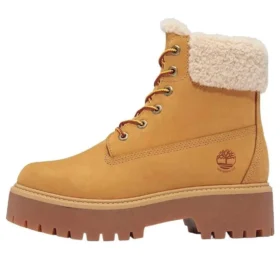 Stone Street warm gevoerde waterdichte laars “Tarwe Nubuck”