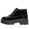 Stone Street Waterproof Platform Laarzen “Zwart Patent Leather”